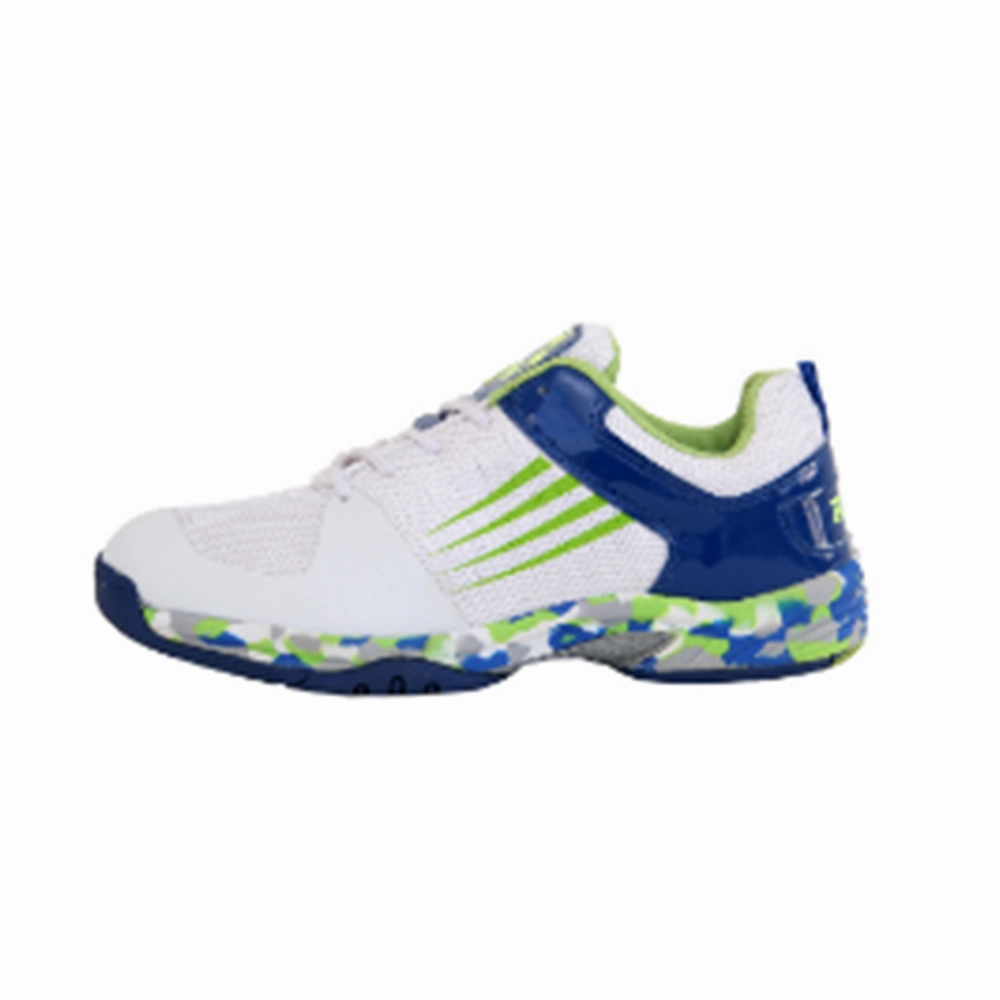 RXN Smasher Badminton Shoes (White/Blue) Badminton Shoes Wide