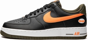 Nike Mens Air Force 1 Low DH7440 001 Hoops Black University Gold - Size Auto Lace Nike Shoes