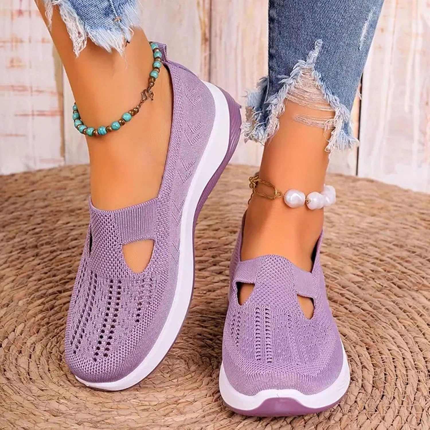 Jessica Simpson Platform Sneakers Orthopedic Shoes for Women Arch Support, Women Wide Width Breathable Walking Comfortable Slip on Sneakers, Non Slip Food Service Lightweight Sneaker, Nurse Shoes Orthopedic Sneakers