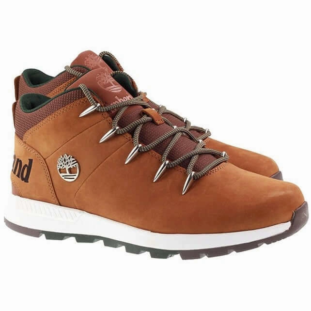 Bronze Oxfords Timberland Boots Mens Sprint Trekker Mid Rust Nubuck