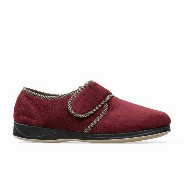 Padders Mens Slippers Harry Burgundy Stolen Slippers