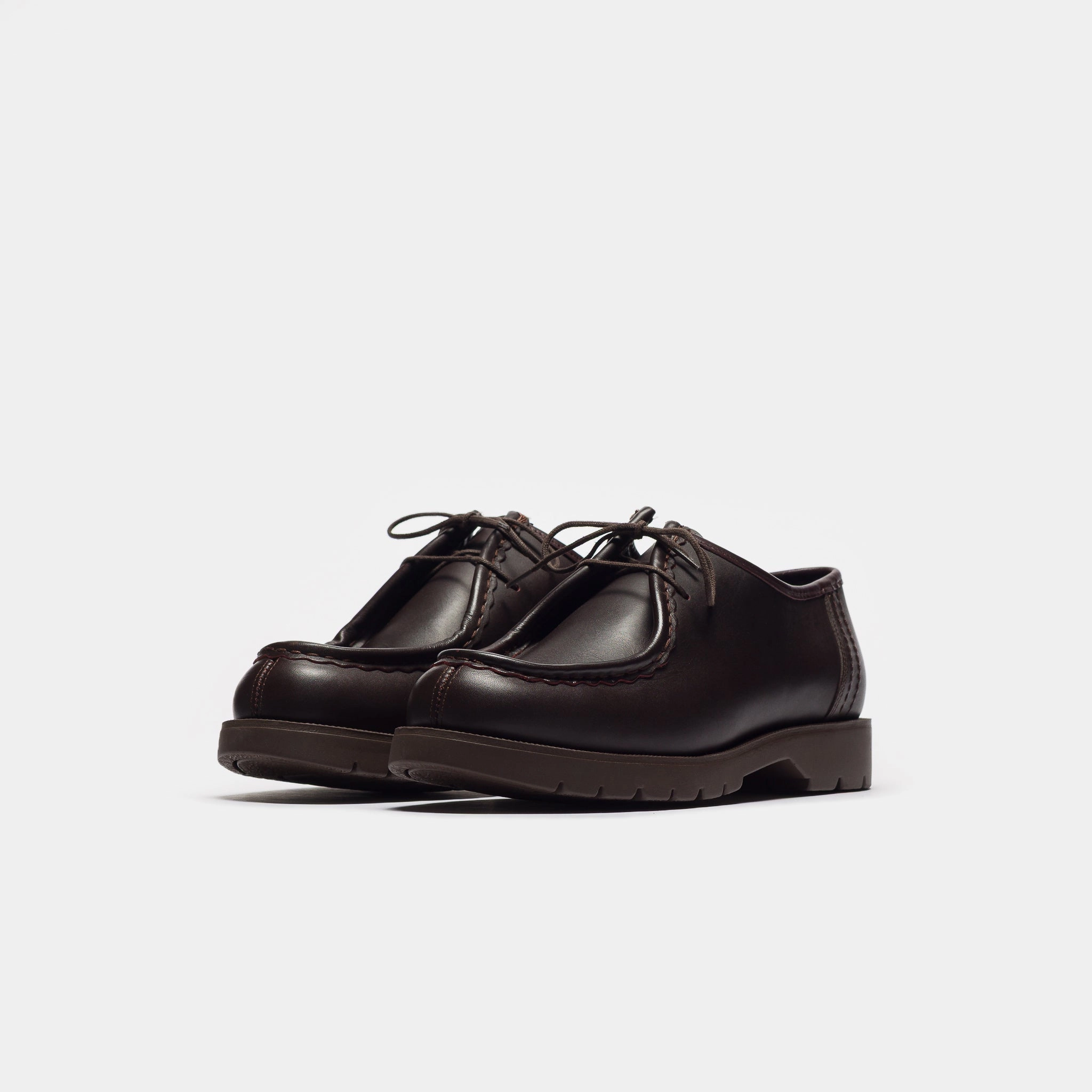 Ladies Oxfords Padror Moc Toe Shoe in Bordeaux
