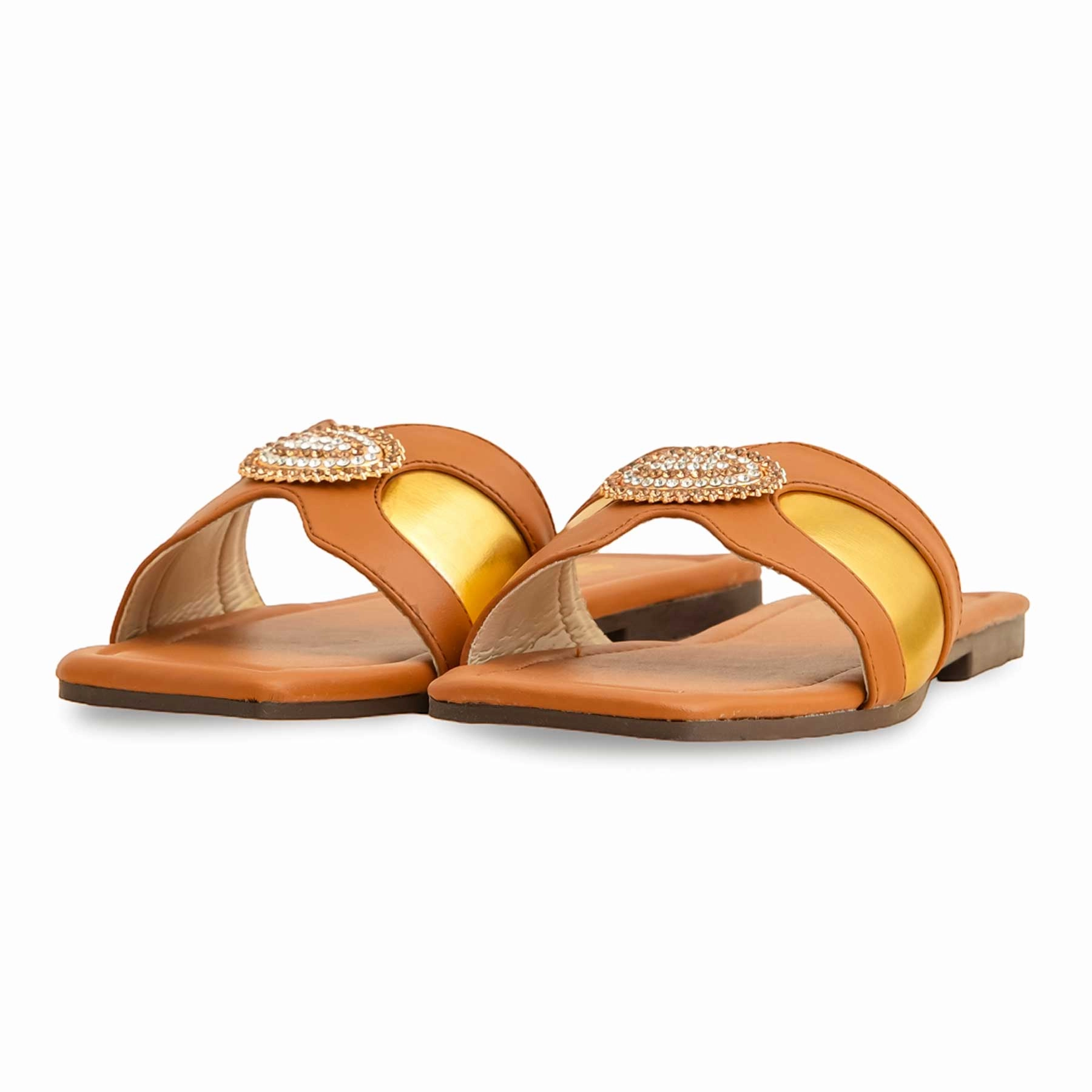 Tan Casual Slipper CL2047