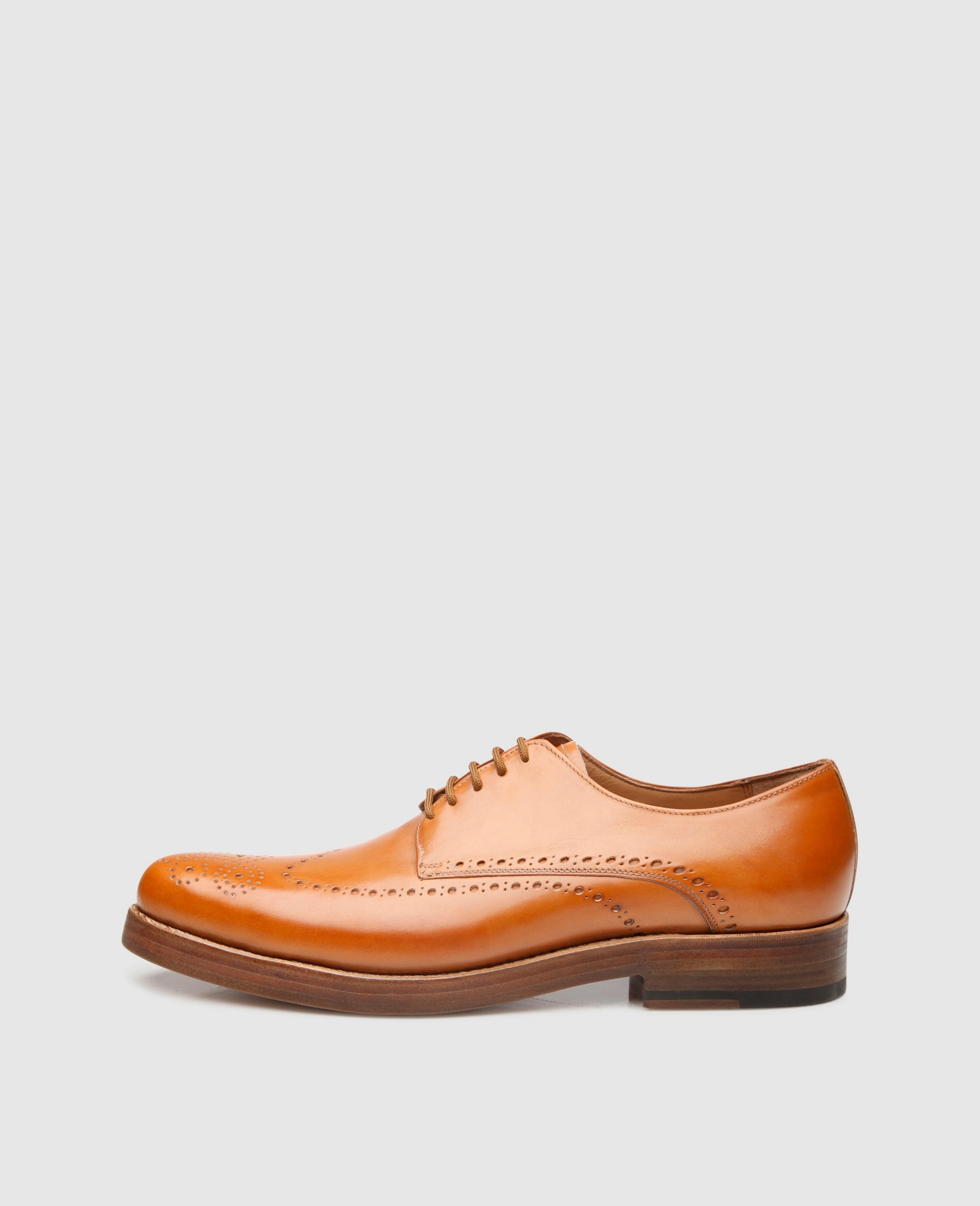 Paris Full-Brogue AC - Nut Derby Shoes Singapore