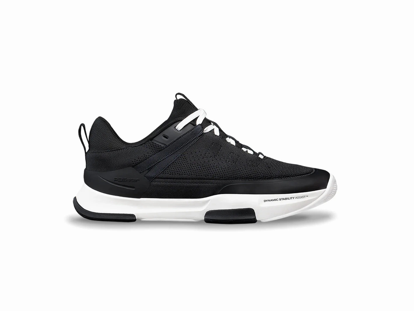 In High Heels And Nylons PB5star Men's PB5 Court 2 Court Sneaker in Black/White