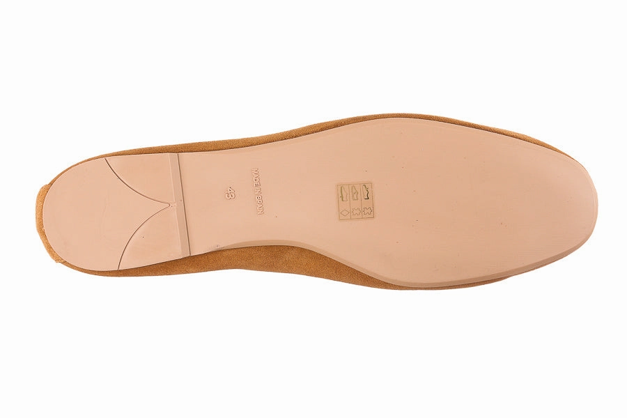 Suede Loafers Women Pb Roxanne Tan