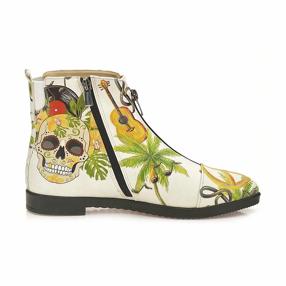 Peace Short Boots WFER117 High Knee High Boots