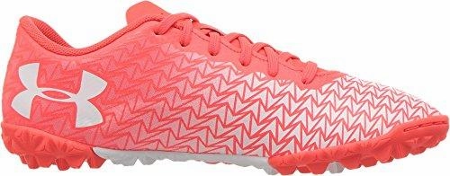 Kids Ua Cf Force 3.0 Tf Jr. Little Kid/Big Kid Neon Coral/White Athletic Shoe Tiempo Legend 9 Academy Mg Multi-ground Soccer Cleats