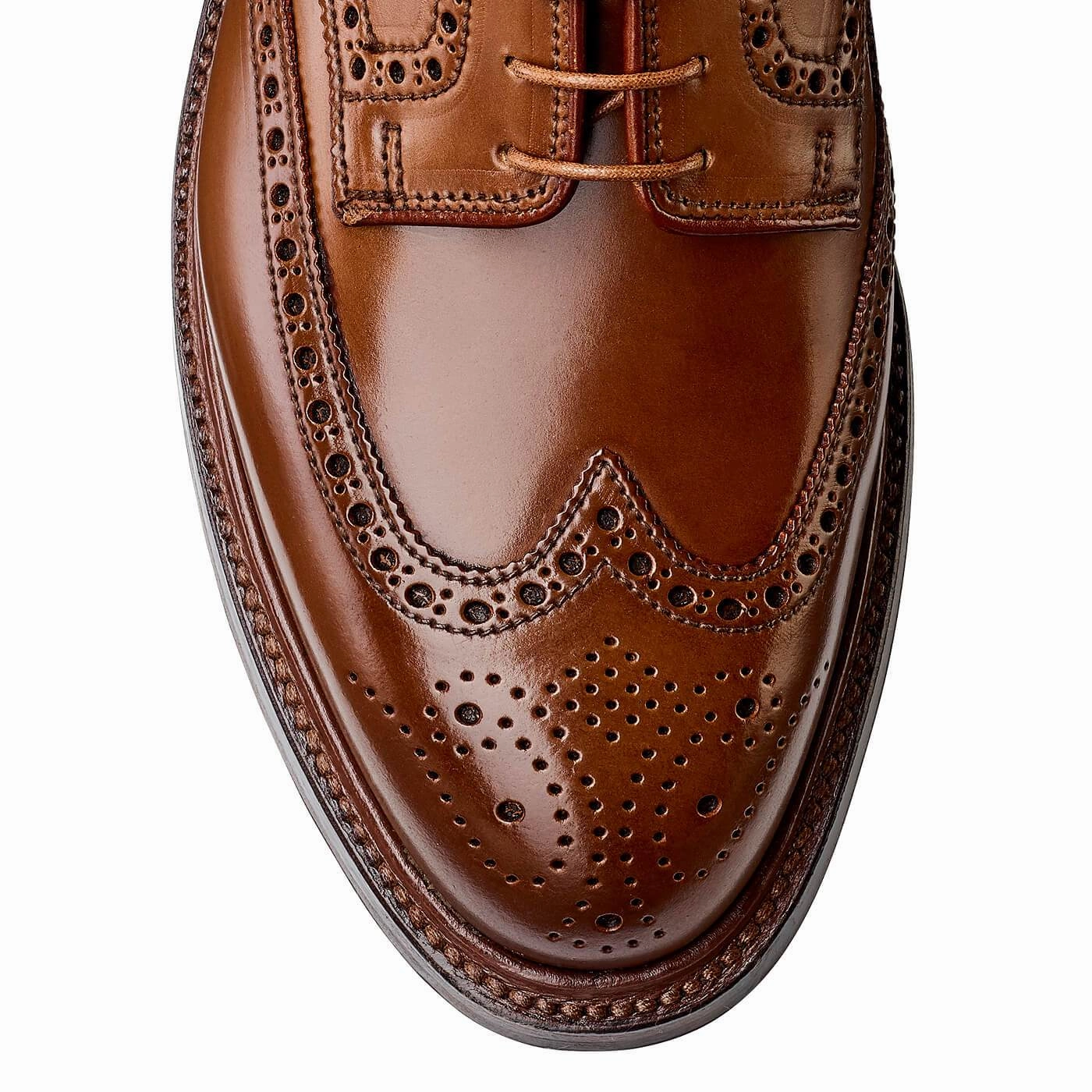 Lace-up Derby Shoes Pembroke Whisky Cordovan