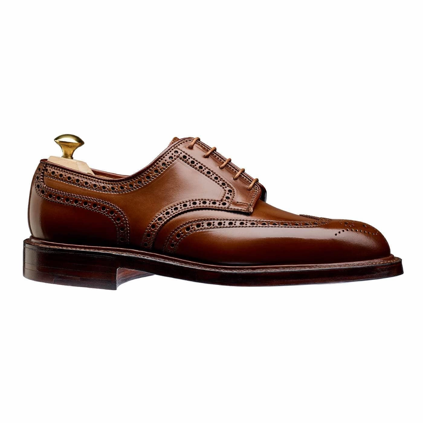 Pembroke Whisky Cordovan Wind Up Shoe Laces