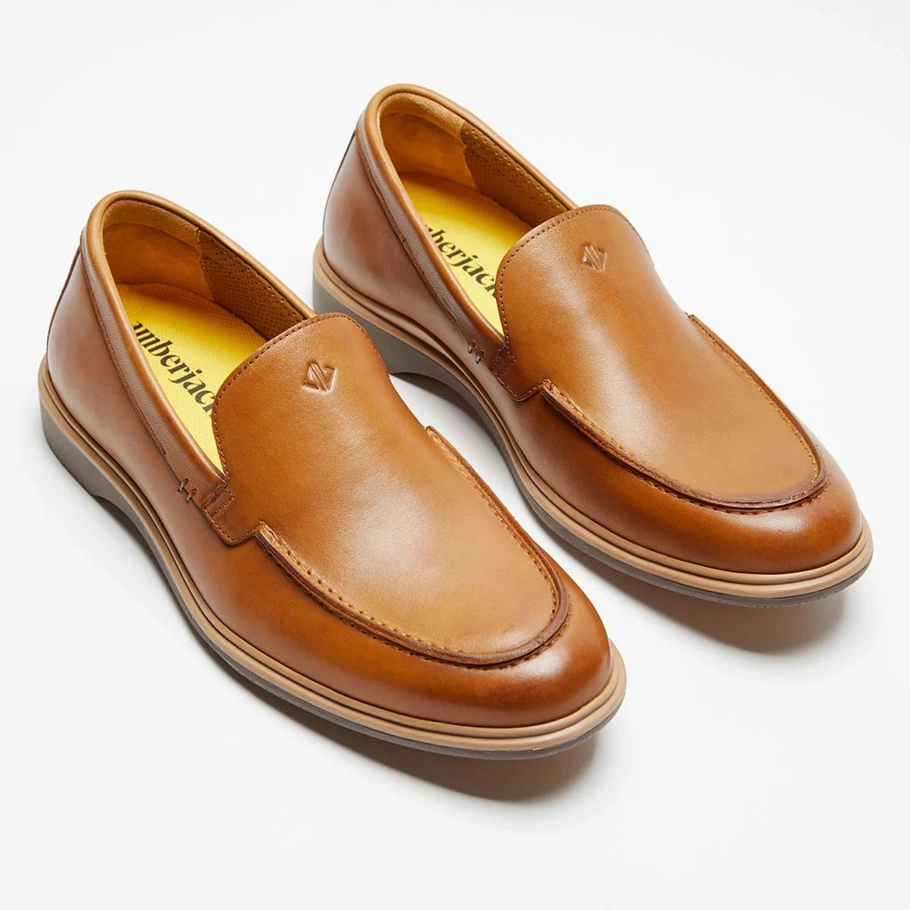 Triangle Logo Loafers The Loafer (Honey)