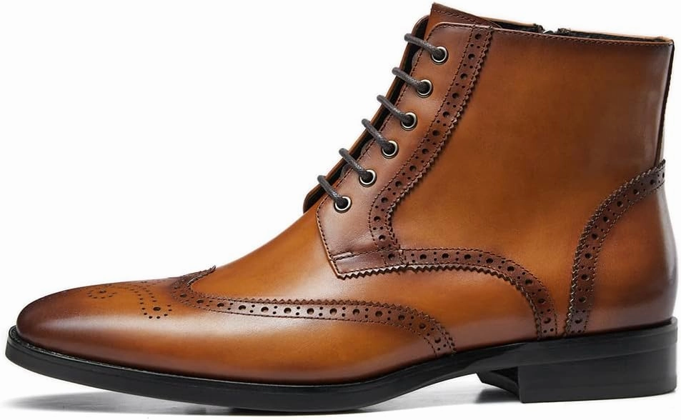 Ugg Knee High Boots GIFENNSE Mens Dress Boots Mens Chukka Boots Formal Chelsea Boots Mens Leather Boots Oxford Boots for Men