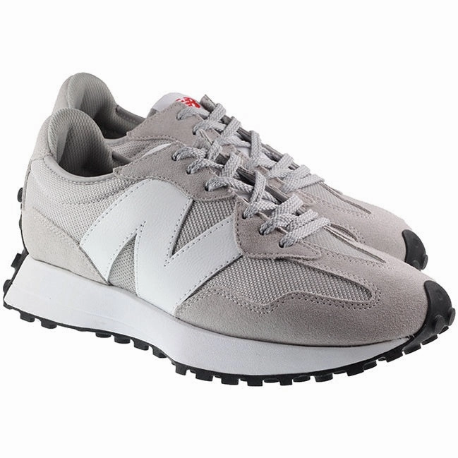 Solovair Oxford New Balance Trainers Mens 327 Raincloud