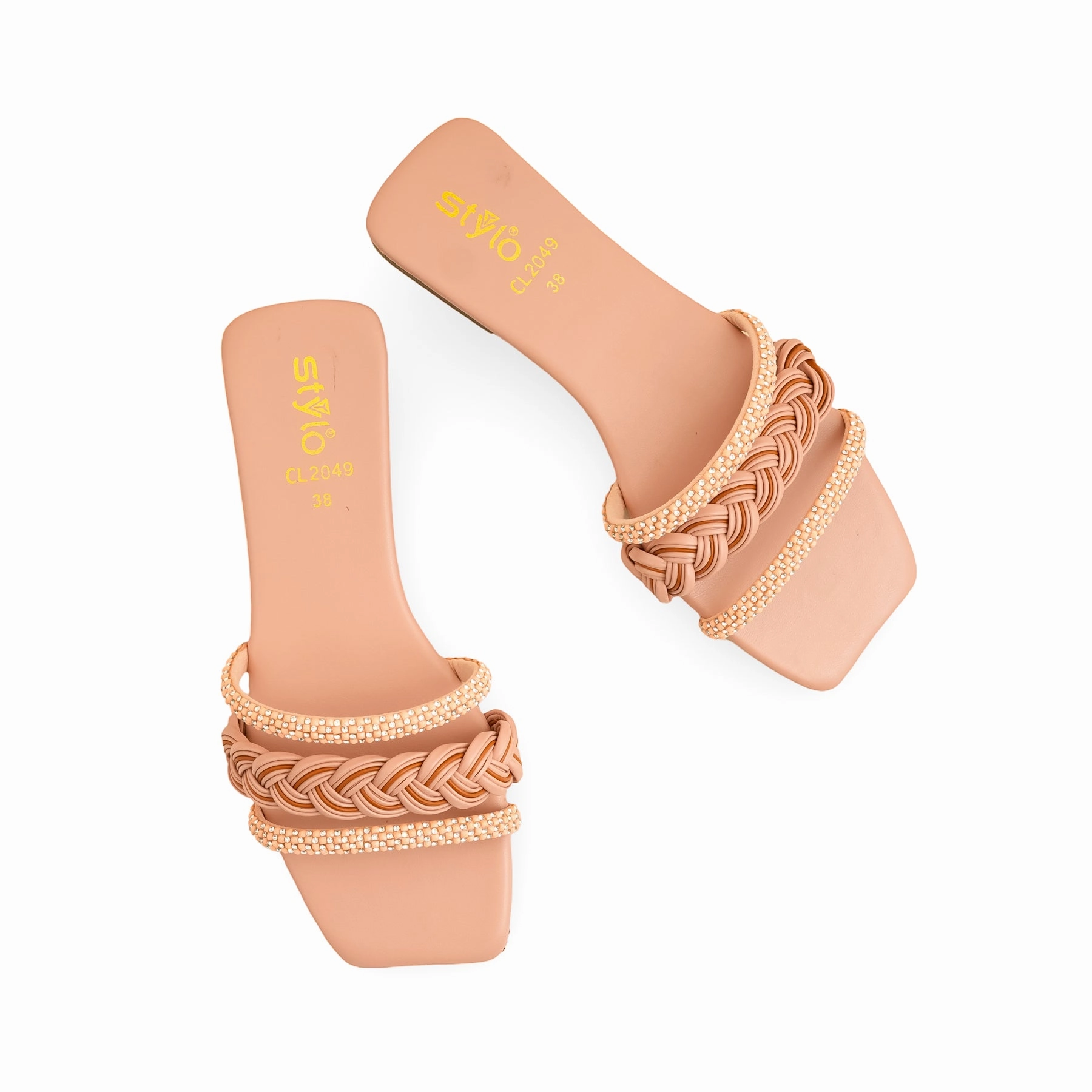 Pink Casual Slipper CL2049 Villain Slip Ons