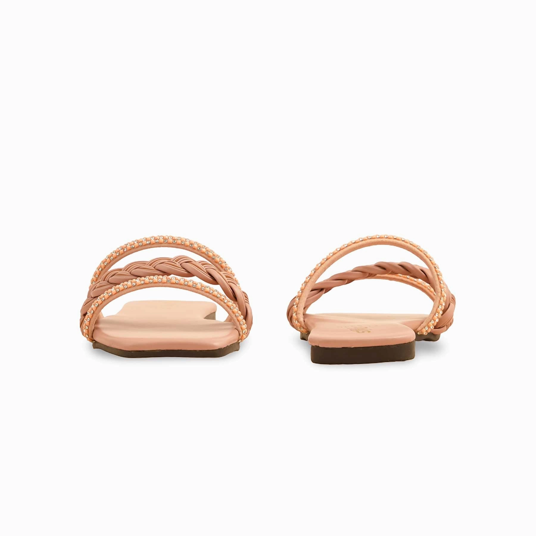 Tiosebon Slip On Walking Shoes Pink Casual Slipper CL2049