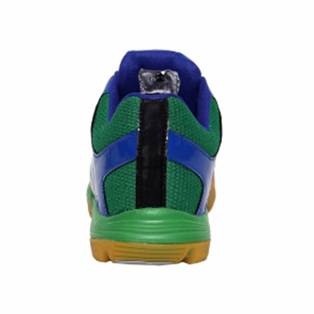 Volleyball Vs Badminton Shoes RXN Net Kill Badminton Shoes (Blue/Green/White)