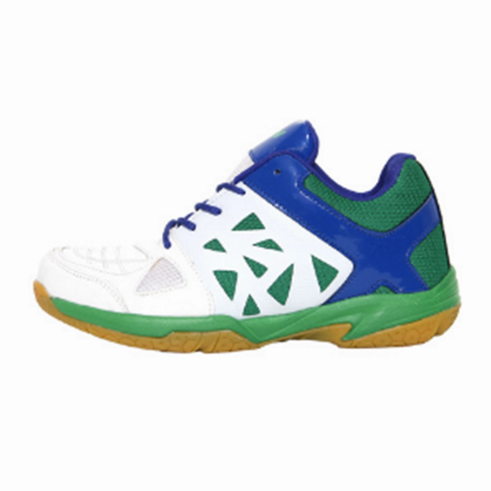 RXN Net Kill Badminton Shoes (Blue/Green/White) Badminton Shoes Material