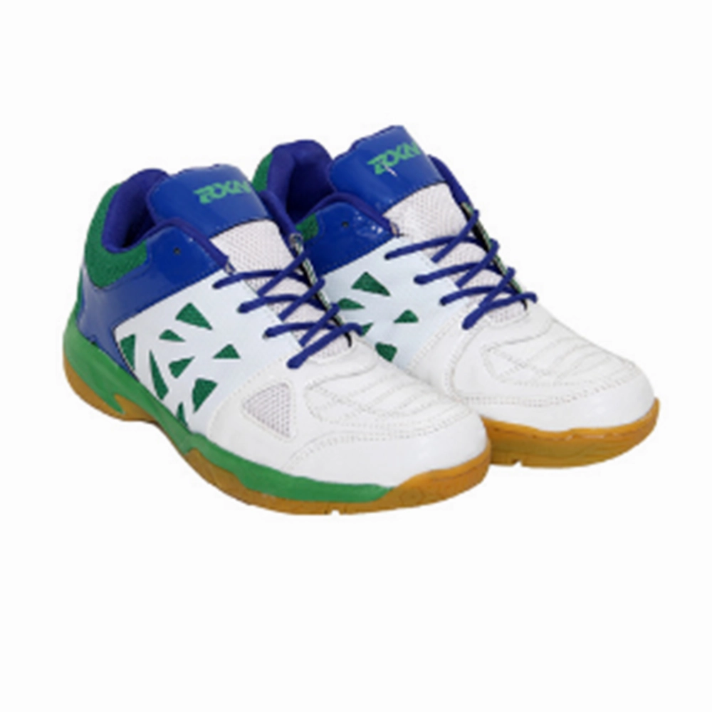 RXN Net Kill Badminton Shoes (Blue/Green/White) Indoor Squash Badminton Shoes