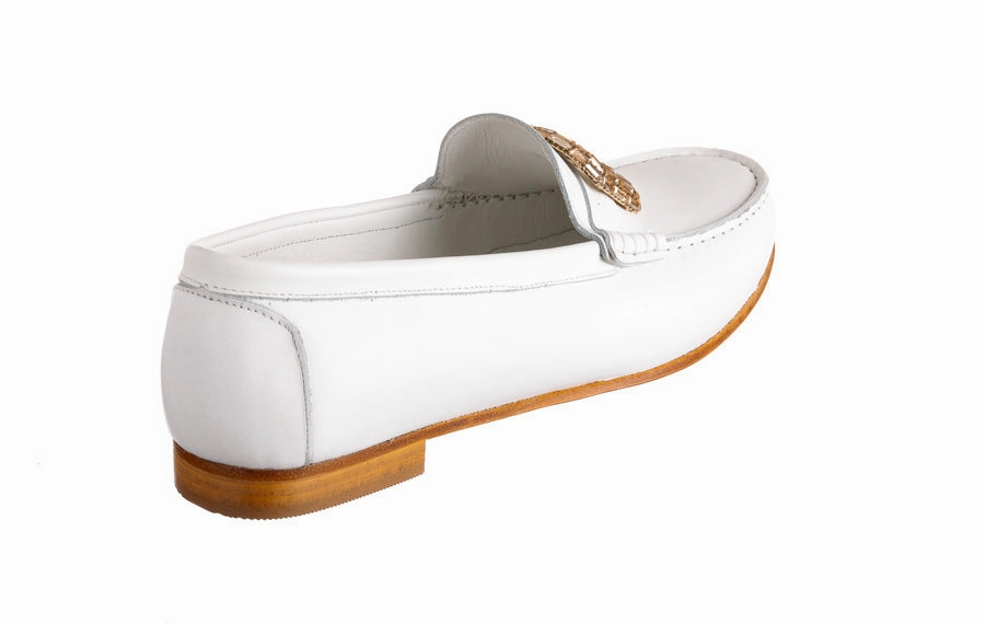 Vm Regal White Church's Loafers