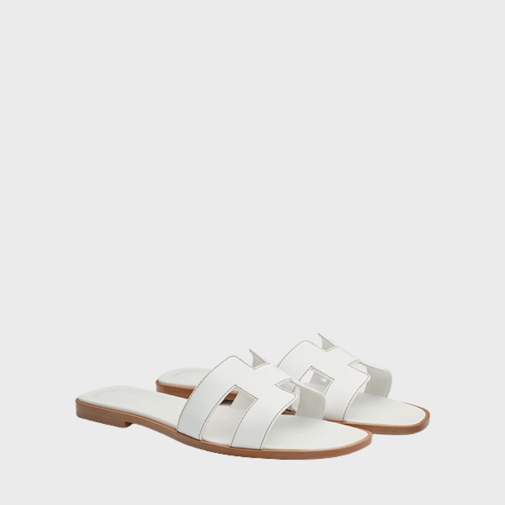 Blanc Oran Sandal - Designer Slides & Sandals for Women Foam Sandals