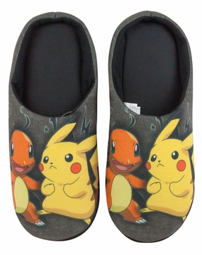 Pokemon Pikachu And Charmander Men's Slippers Archies Slippers