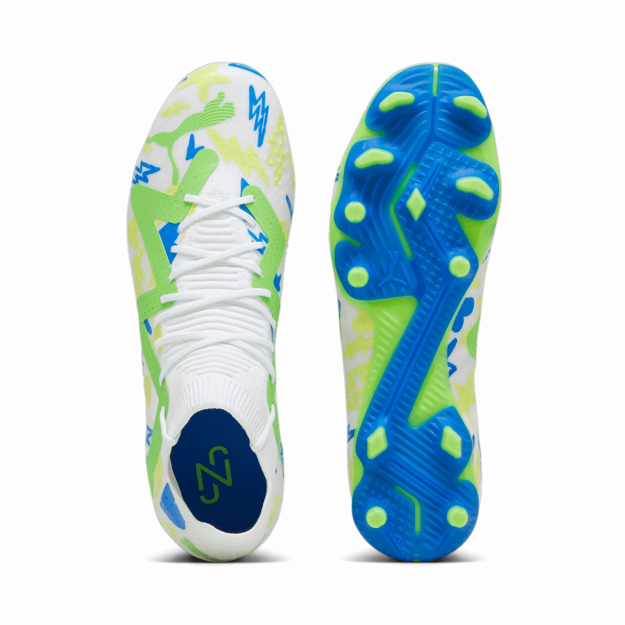 Youth Soccer Cleats Size 1 Puma Future Match NJr FG-AG - Neymar Pack (FA23)