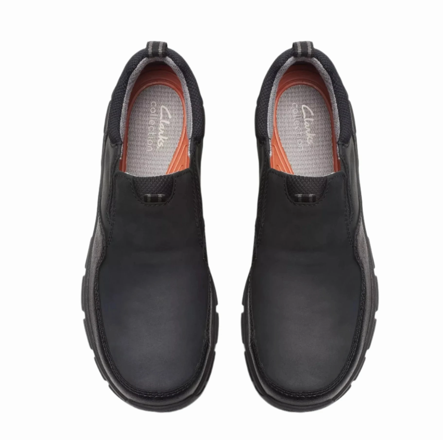 Best Everyday Waterproof Shoes Clarks Men's Walpath Waterproof Step Slip-On - Black