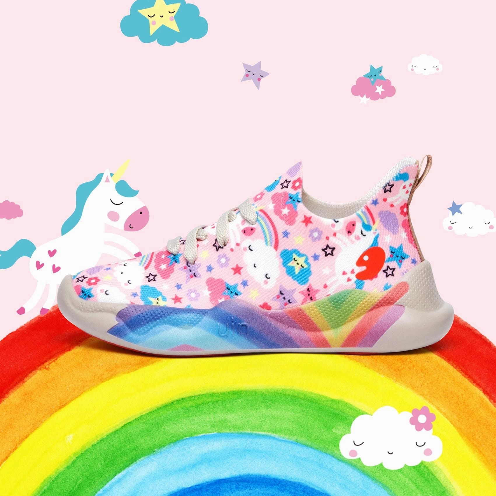 Rainbow Unicorn Mijas I Kid Rei Climbing Shoes