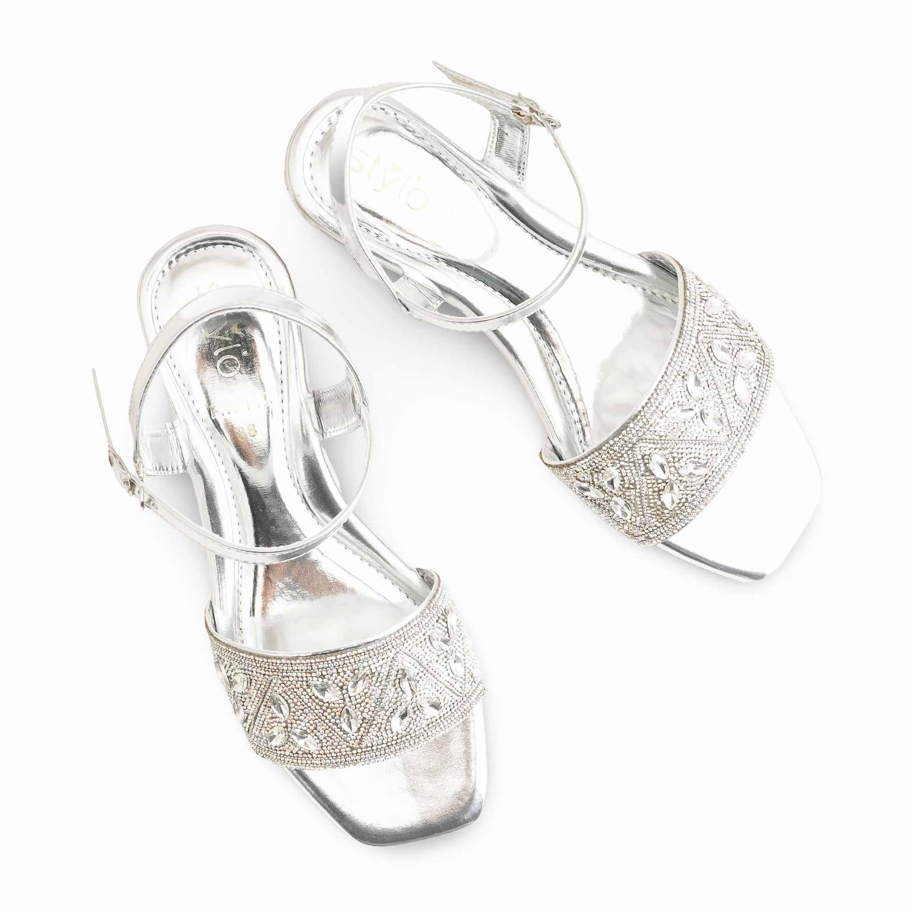 Teva Midform Infinity Sandals Silver Fancy Sandal For Women FN6112