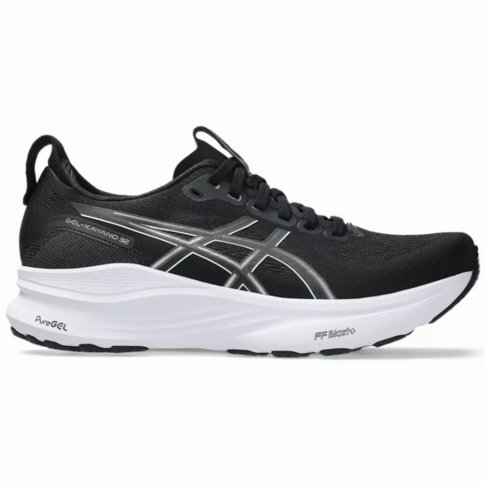 Asics Shoes In Stock Women's Asics Gel-Kayano 32, Black/White, 11 D Wide