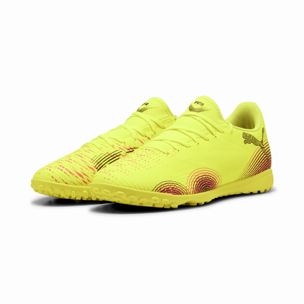 Aluminum Soccer Cleats PUMA Future 8 Play Turf Yellow