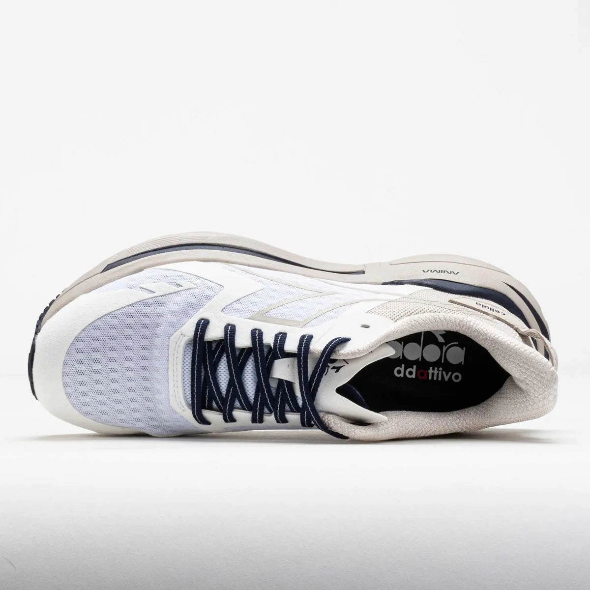 Diadora Mens Cellula- White/Whisper White/Chateau Grey (101.180243-D1257) Climbing Shoe Cleaning