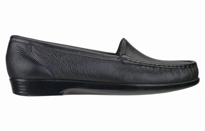 Floral Loafers SIMPLIFY BLACK