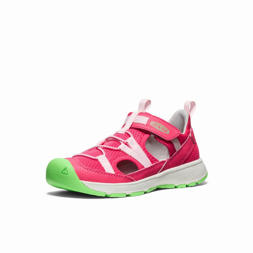 Best Trail Running Shoes Big Kids' Motozoa Sandal  |  Raspberry/Giggle Pink