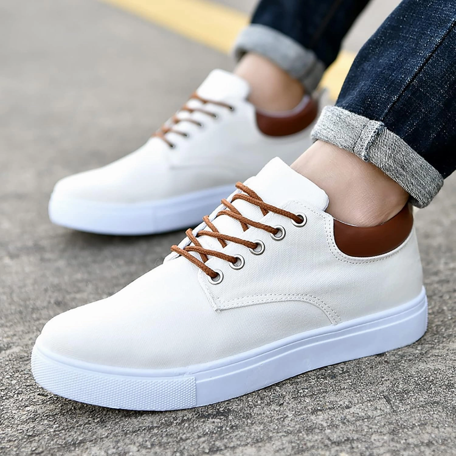 Women Walking Shoes Woven Orthopedic Soft Arch Support Lightweight Sneakers Breathable Slip On Mesh Flat Shoes Sneakers Apl