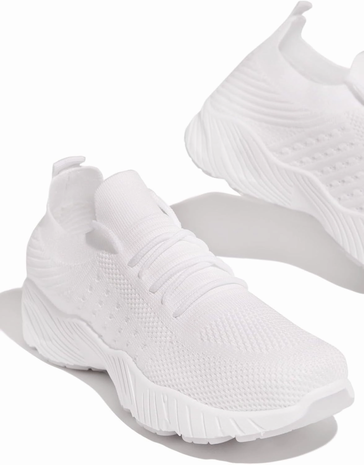 Running Shoes For Women Arch Support Walking Tennis Shoes Slip On Memory Foam Lightweight Non Slip Athletic Sneakers Best Stability Sneakers