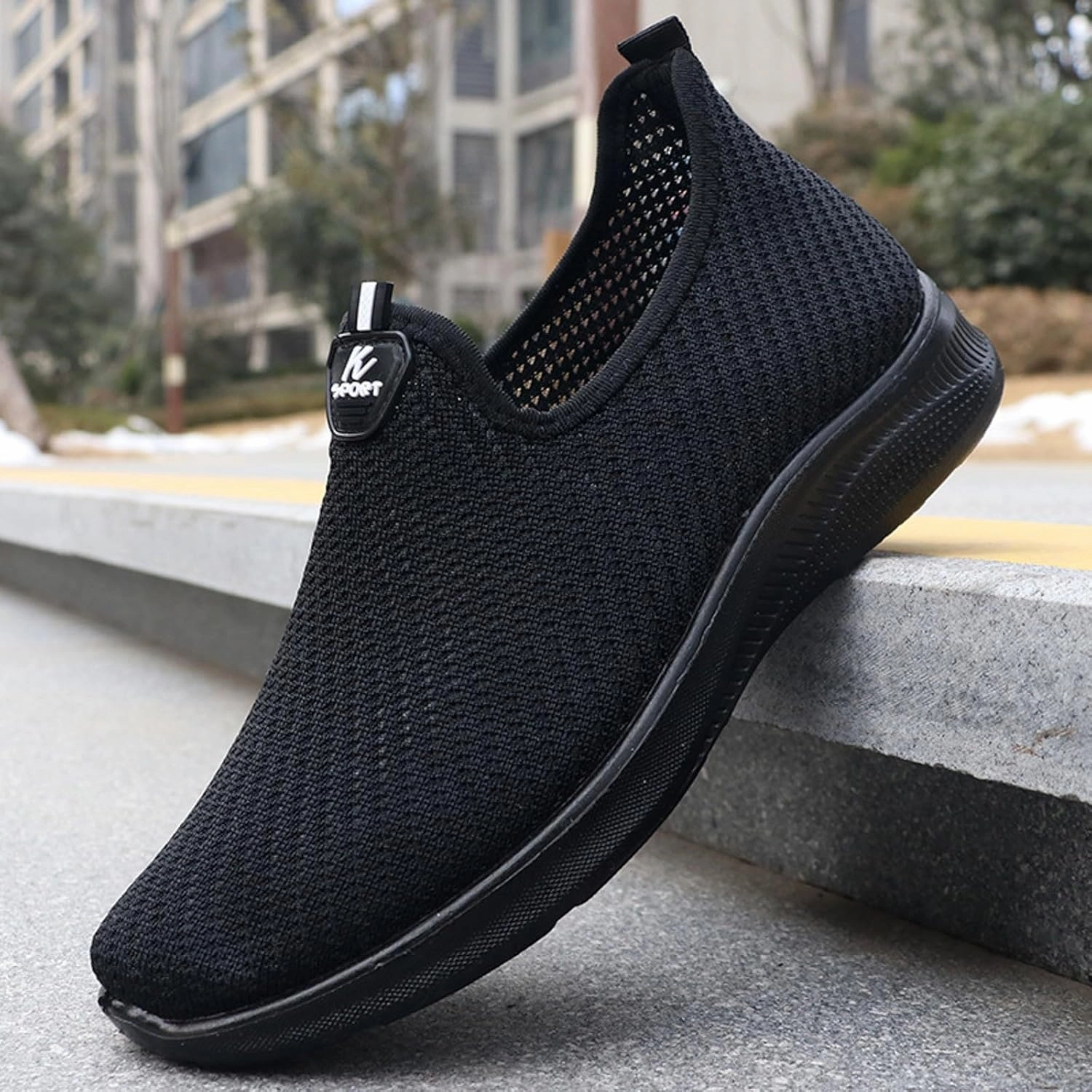 Mens Tennis Shoes Men's Shoes Walking Shoe for Men Slip on Shoe for Men Breathable Lightweight Sneaker Platform Shoes Sneakers