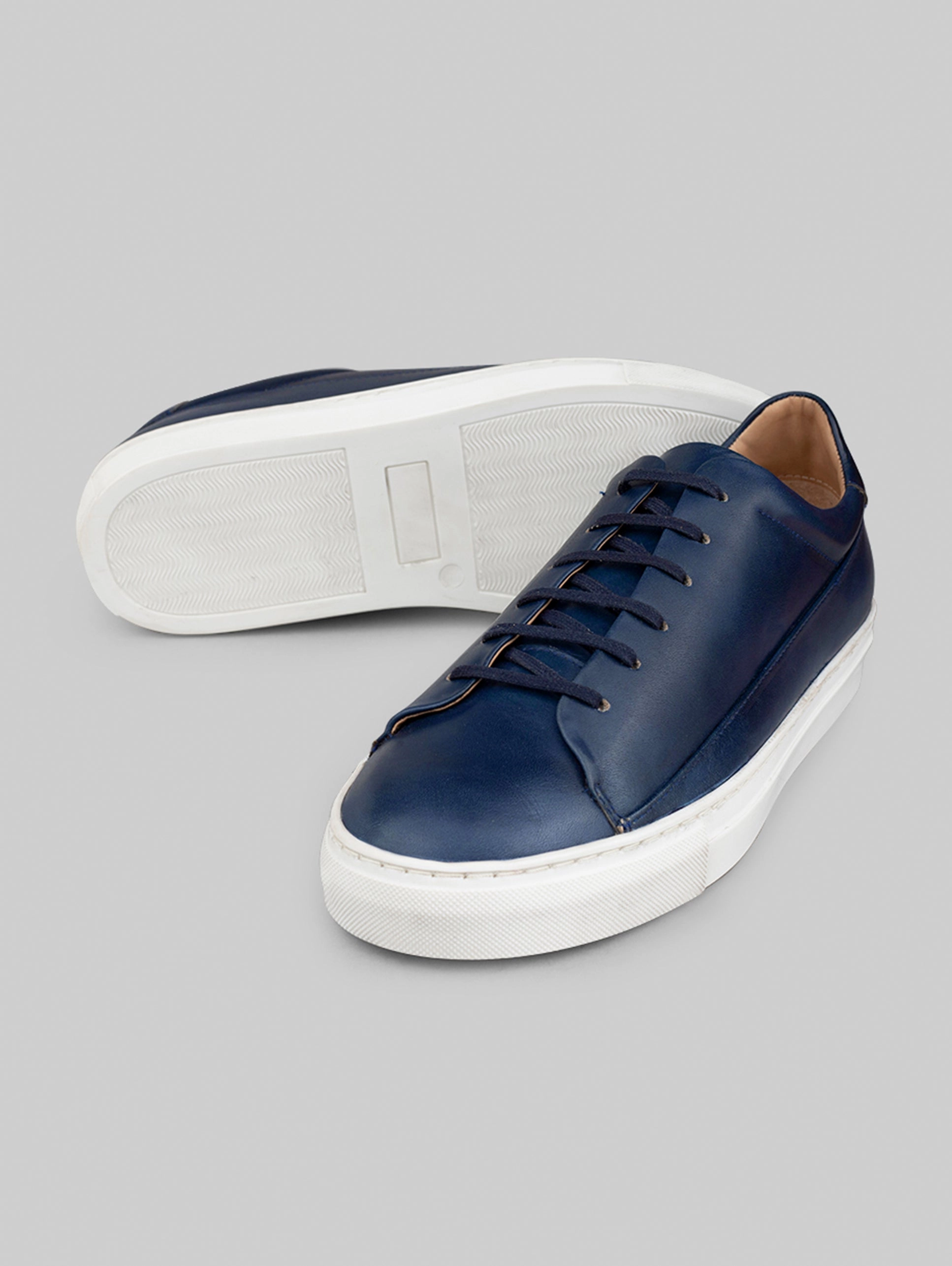 In Cloud Sneakers Rawls Men Navy Synthetic Leather Sneakers