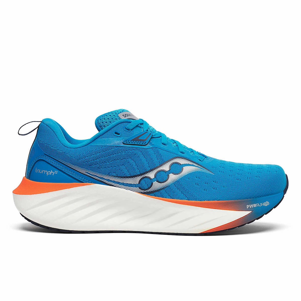 Saucony Mens Triumph 22- ViziBlue/Pepper (S20964-217) High Heels For Work