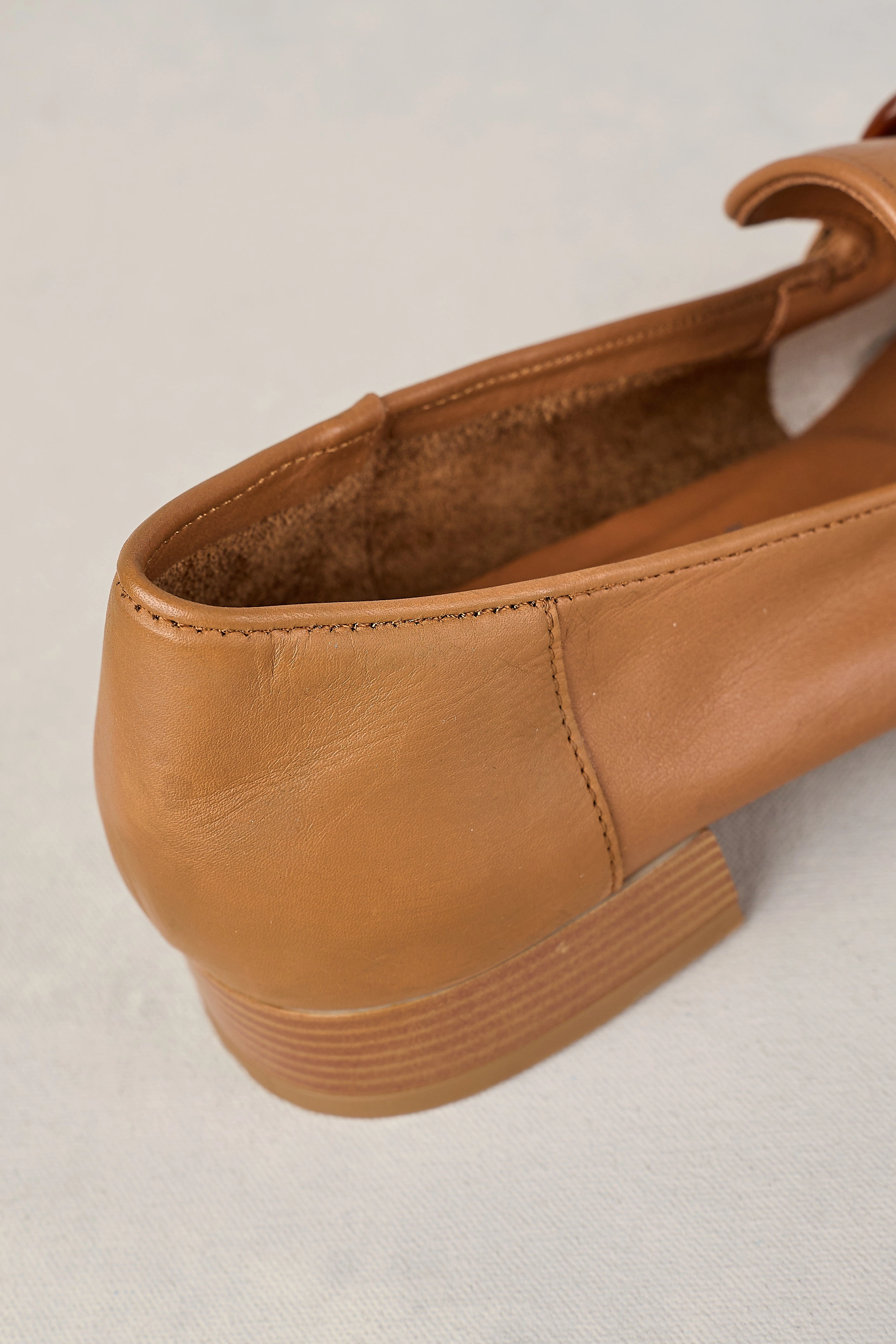 Resin Chain Trim Loafer - Tan Loafers Dillards