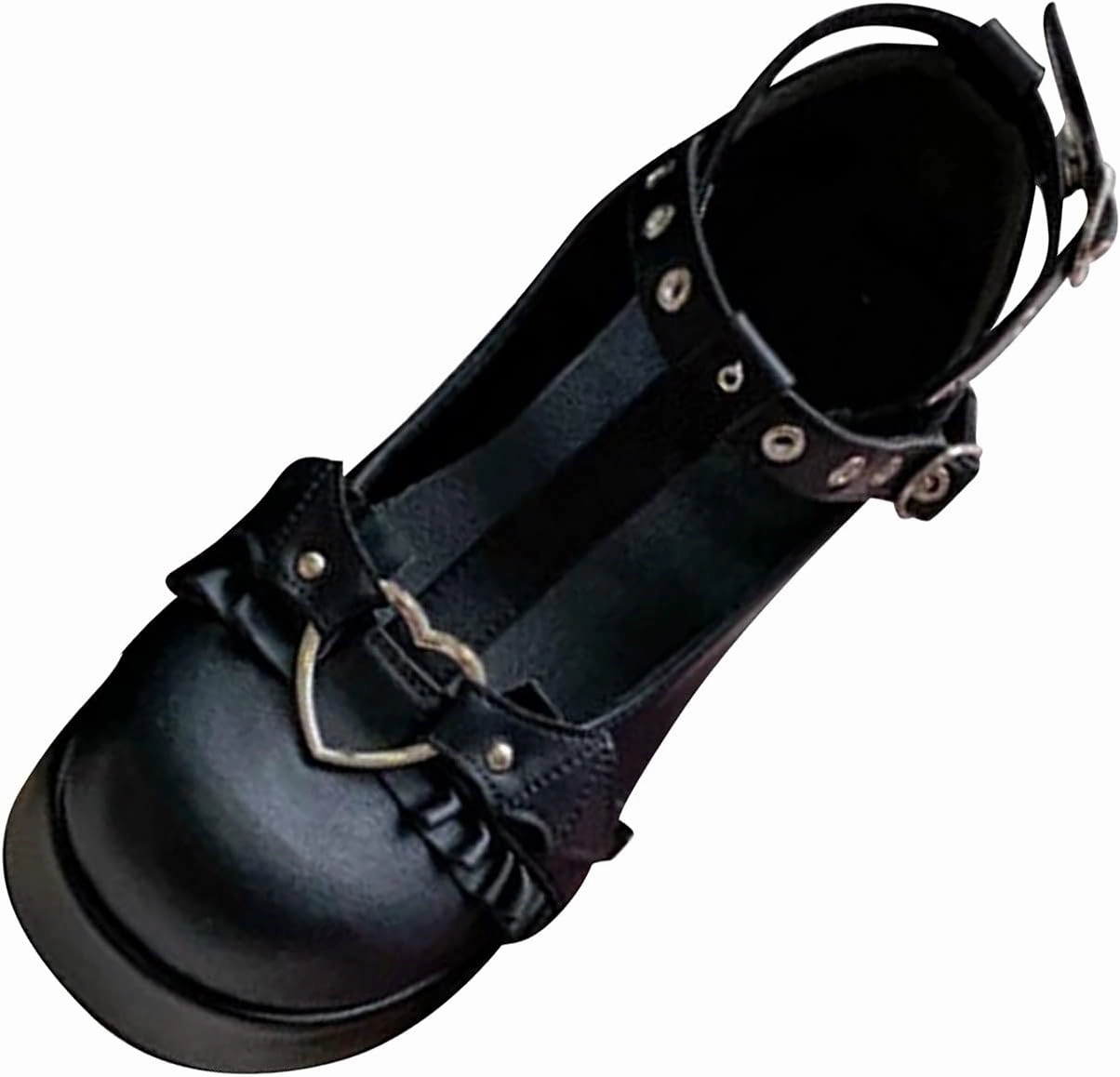 Cute Sweet Mary Jane Shoes Chunky Low Heel Lolita Wedges T-Straps Oxfords Gothic Punk Platform Round Toe Dress Shoes Johnston And Murphy Dress Boots