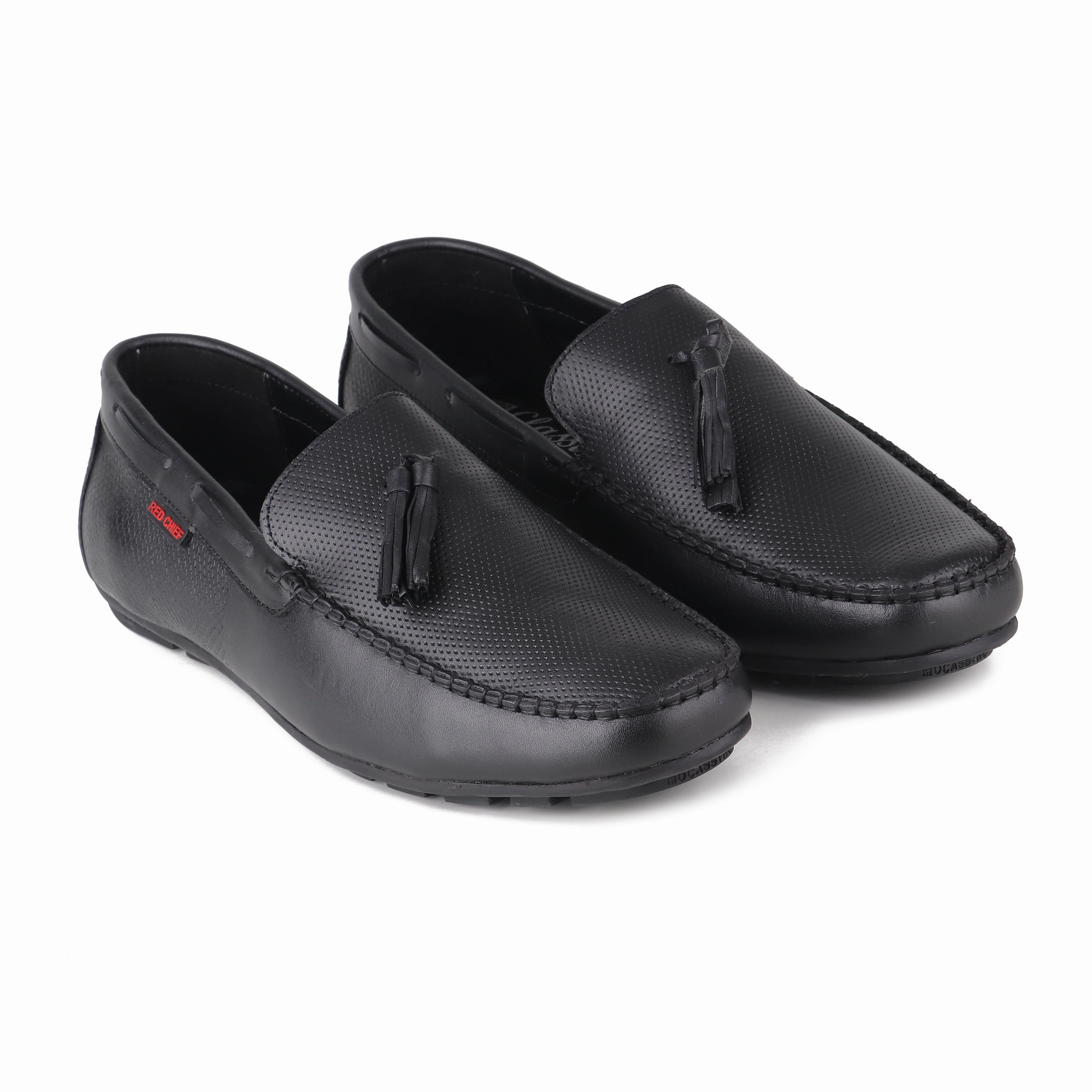 Red Chief Black Formal Shoes for Men RC3617 001 Bag For Basketball Shoes