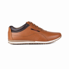 Red Chief Elephant Tan Casual Shoes for Men RC3522 107 Lace Up Pumps Shoes