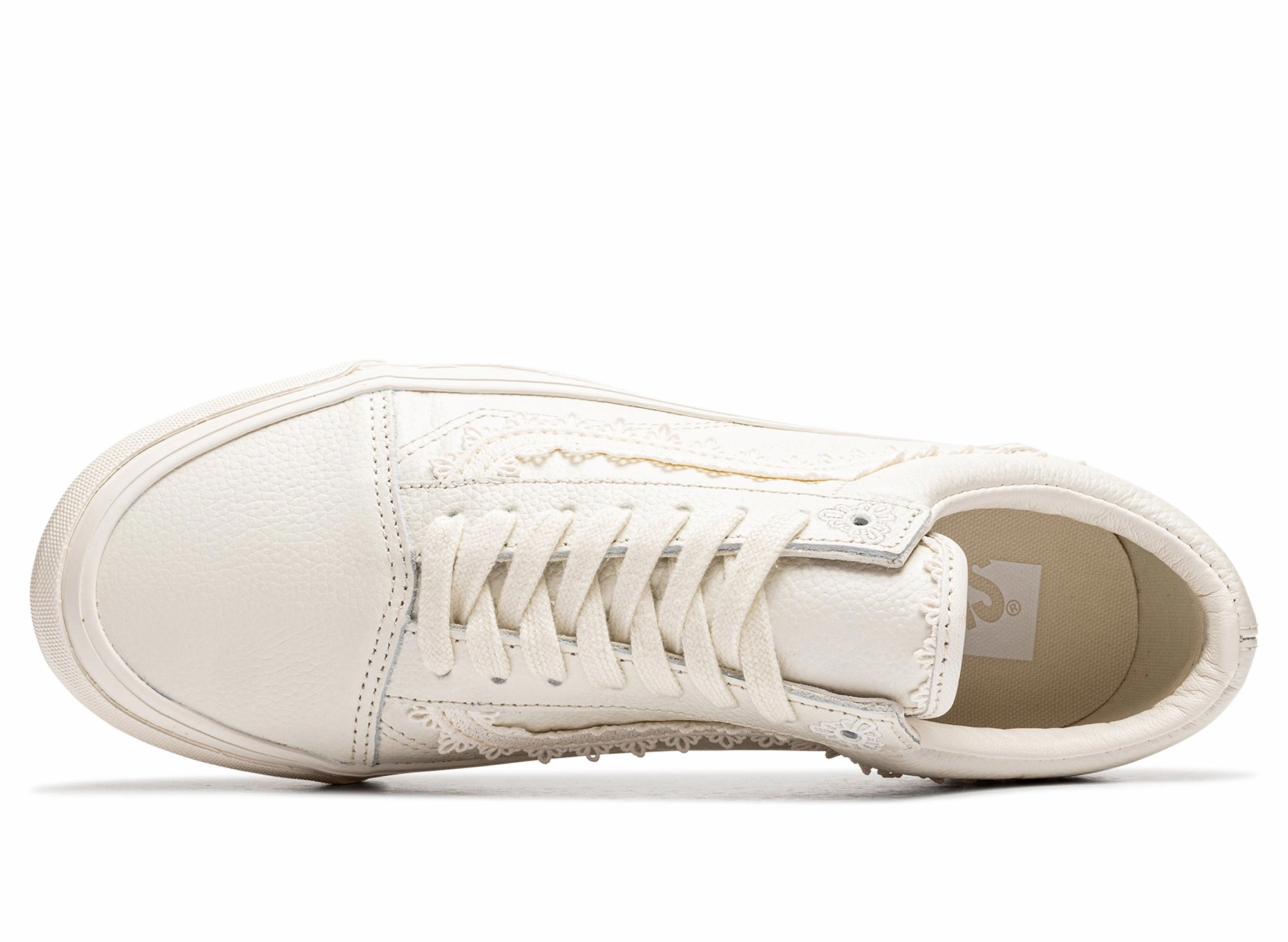 Vans LX Old Skool Chou Chou in Marshmallow School Brogues