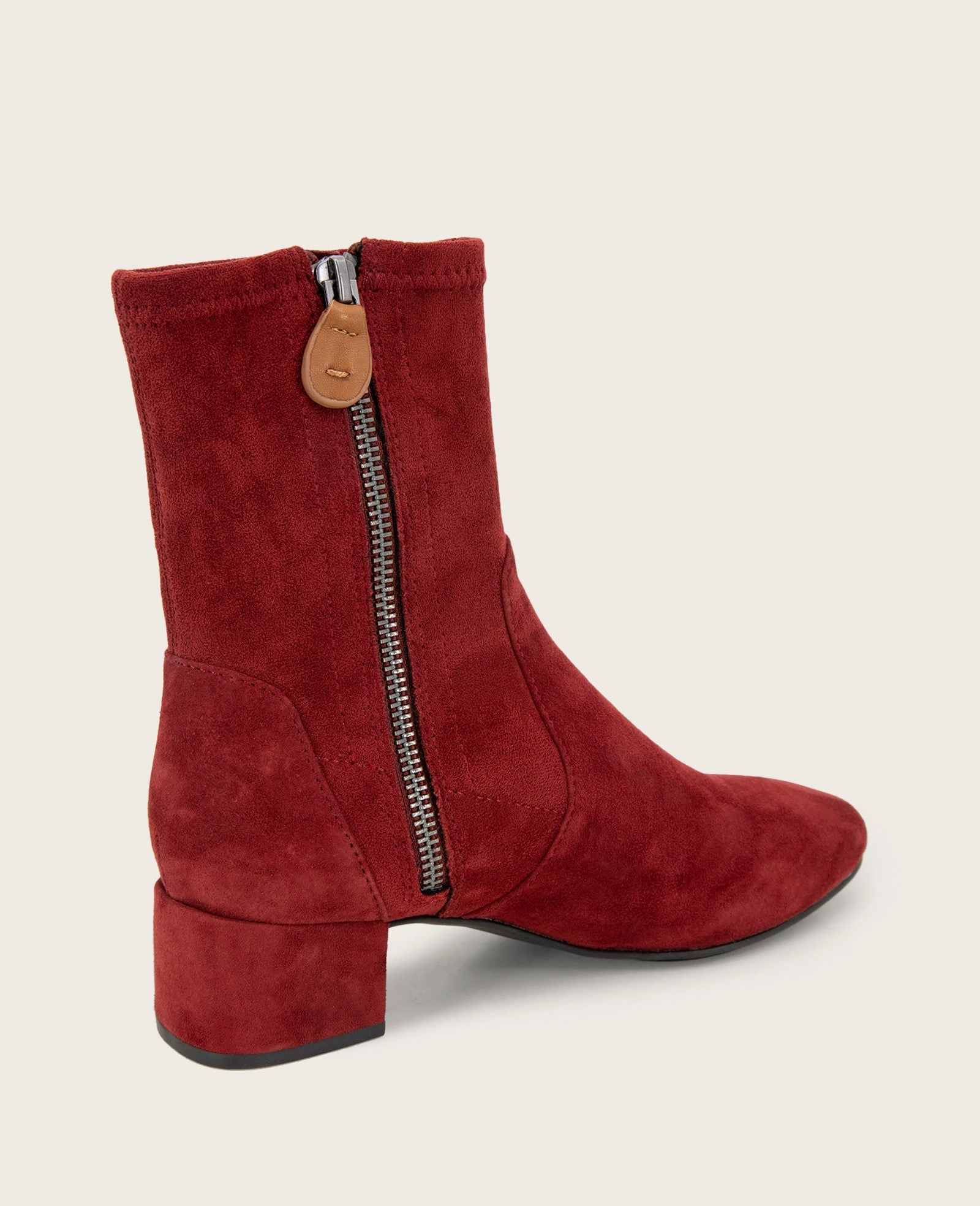 Canvas Shoes Lace Up GENTLE SOULS - Ella Micro Suede Stretch Bootie