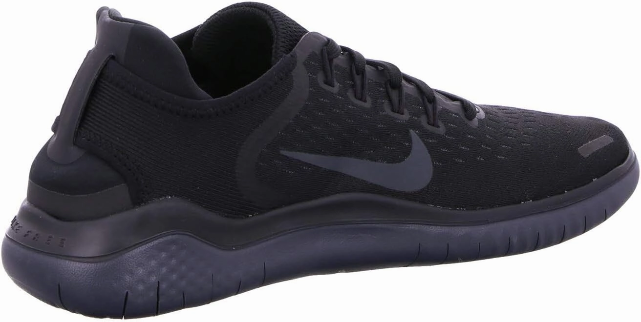 Nike Women's Free RN 2018 Black/White Running Shoe 7 US Original Nike Shoe