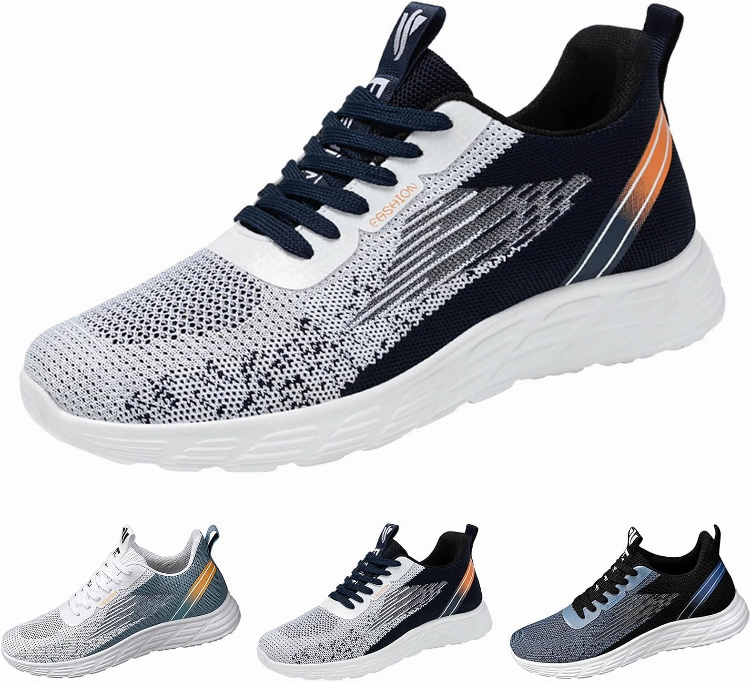 Mens Walking Shoes Mens Tennis Shoes Slip on Shoe for Men Tennis Shoe for Men Casual Lightweight Sneaker White Sneakers Adidas