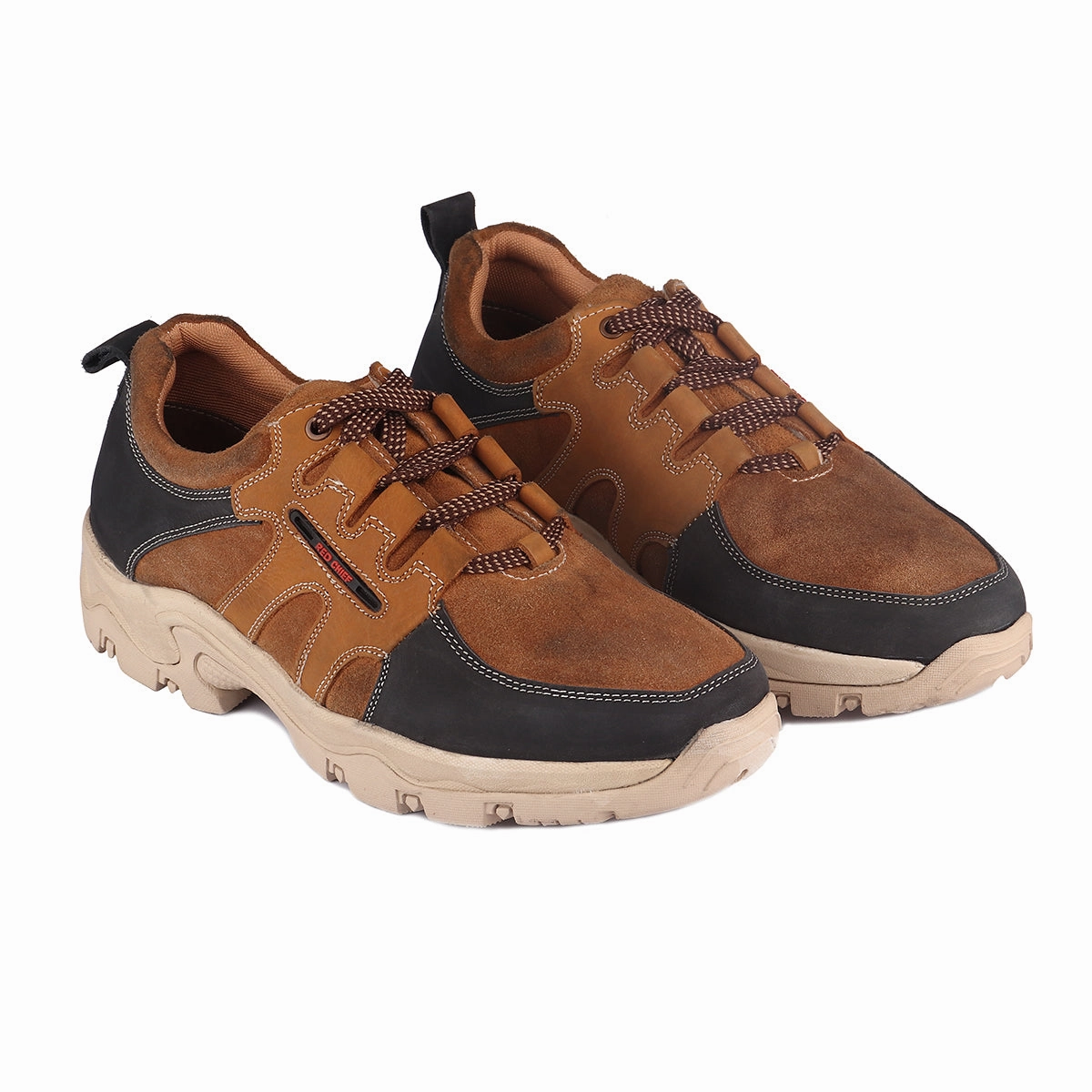 Red Chief Black/Rust Casual Shoes for Men RC3781 G0102 Slip On Shoes