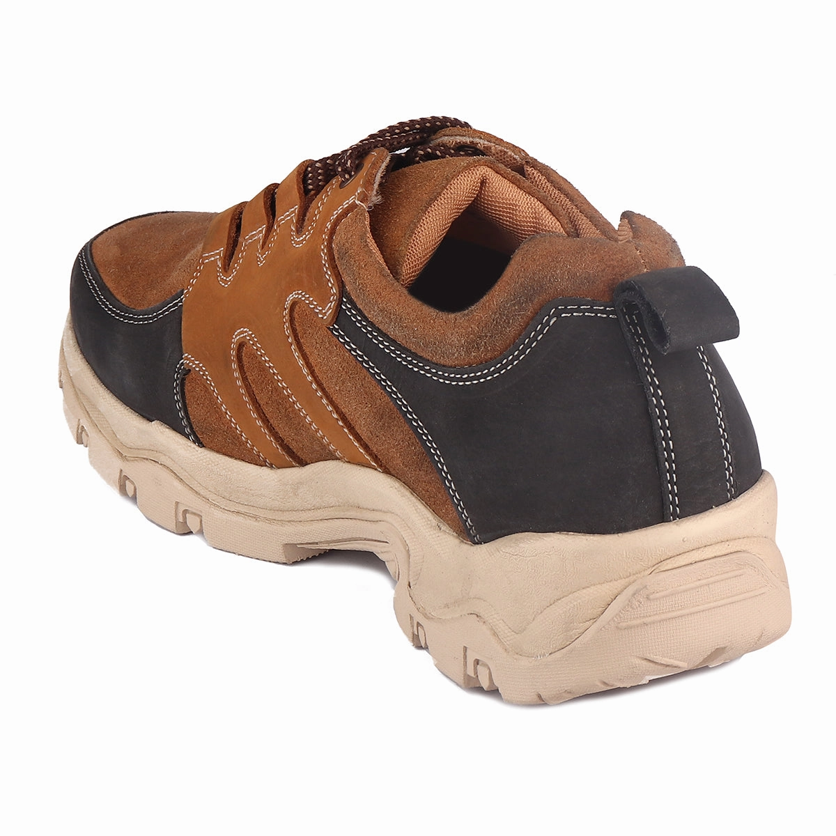 Summer Lace Up Shoes Red Chief Black/Rust Casual Shoes for Men RC3781 G0102