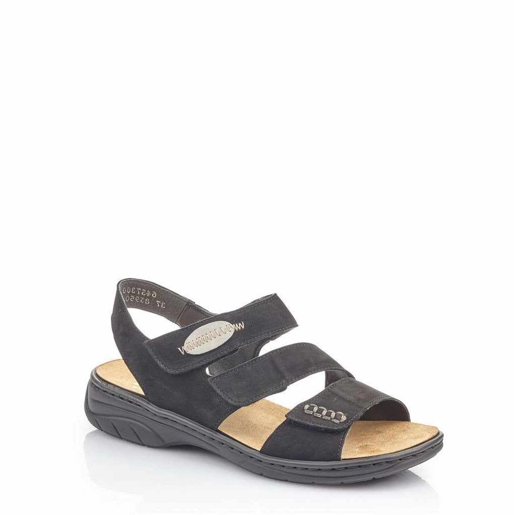 Kohl's Sandals Rieker 64573-00 Black
